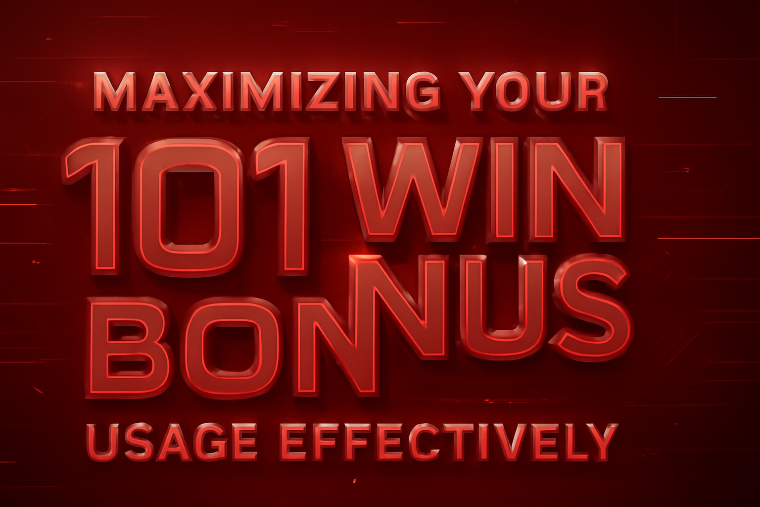 Informational scene depicting secure usage of 101 Win.