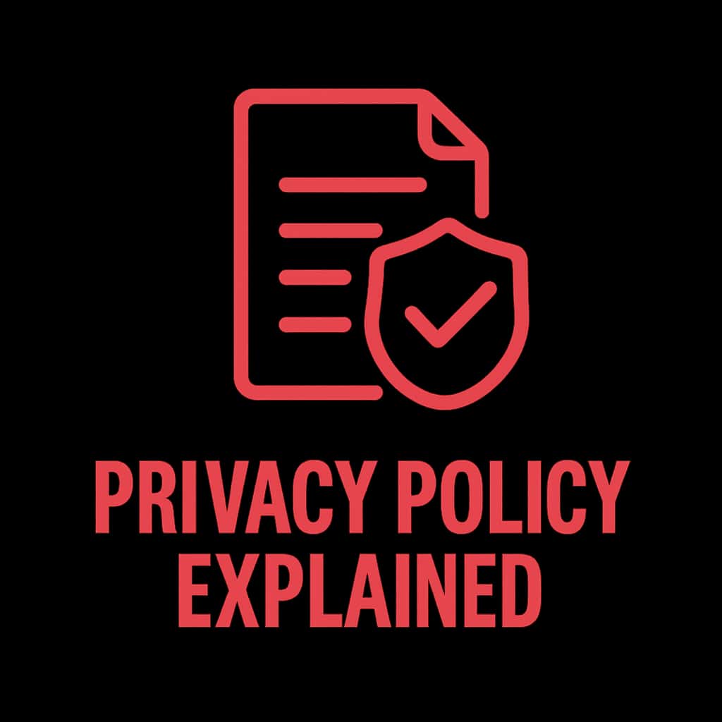 A professional badge representing 101 Win Privacy Policy.
