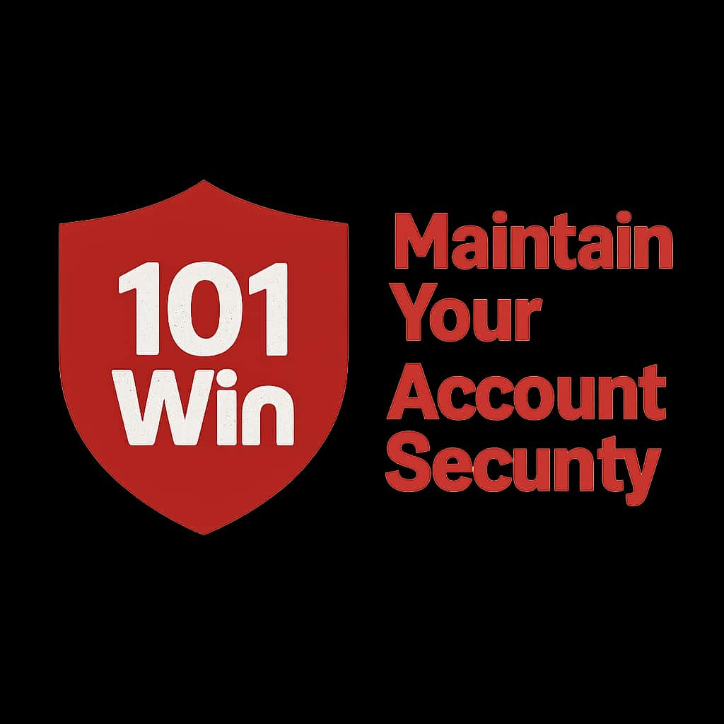 A professional badge symbolizing account security for 101 Win.