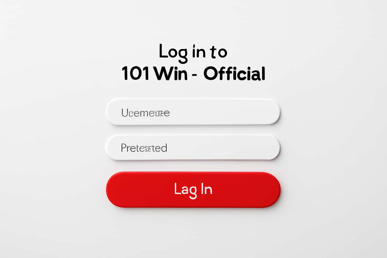 Log In to 101 Win - Official Interface