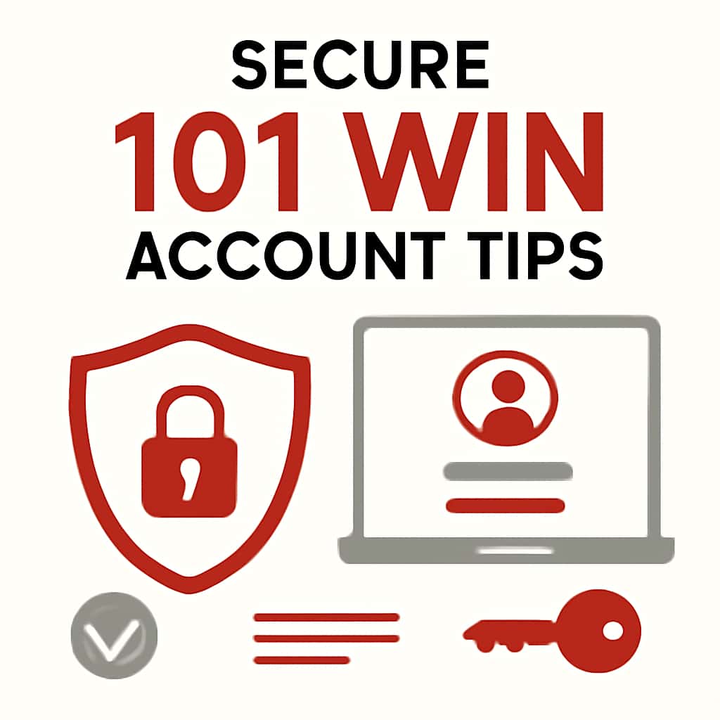 An educational illustration related to Secure 101 Win Account Tips.
