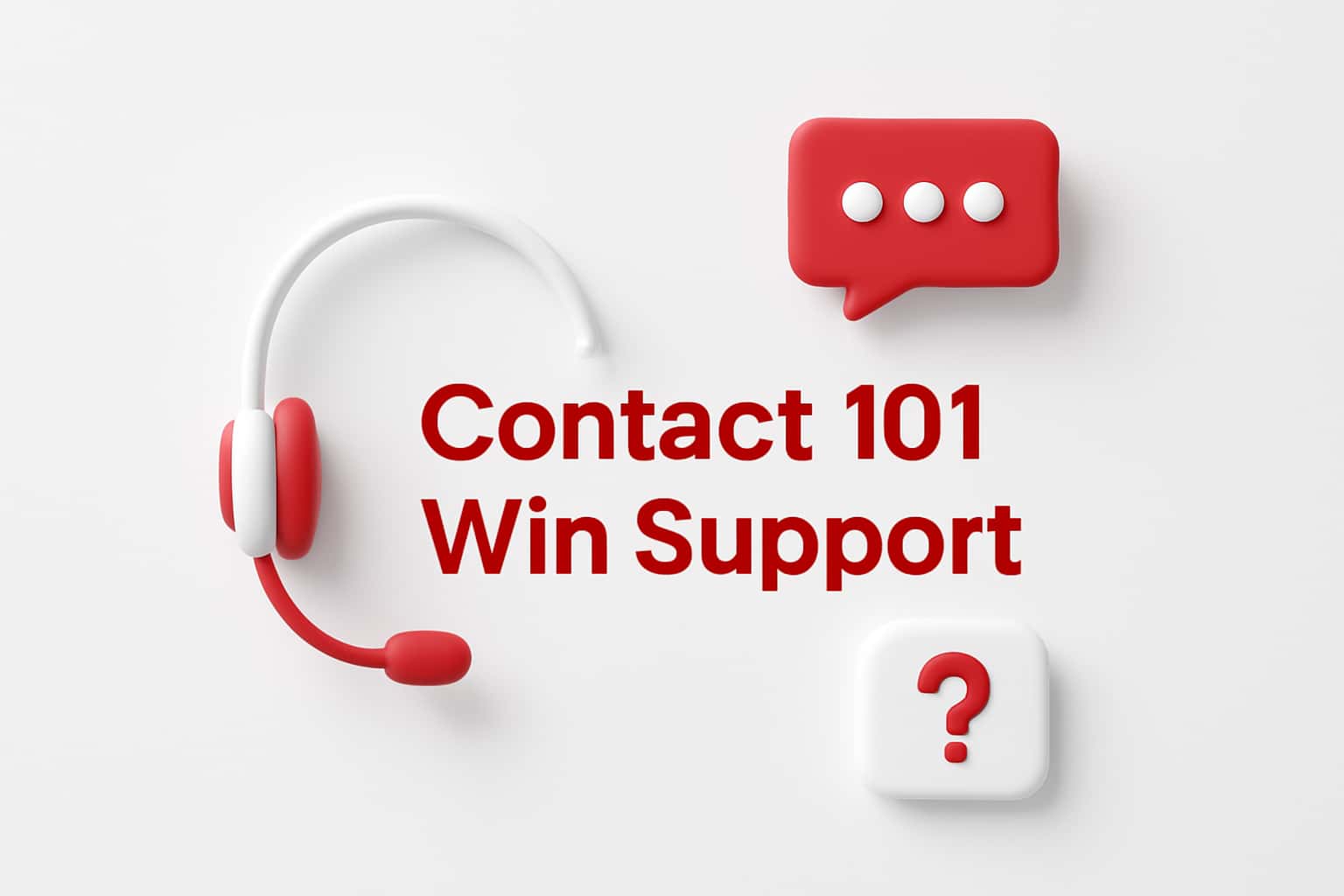 Contact 101 Win Support Interface