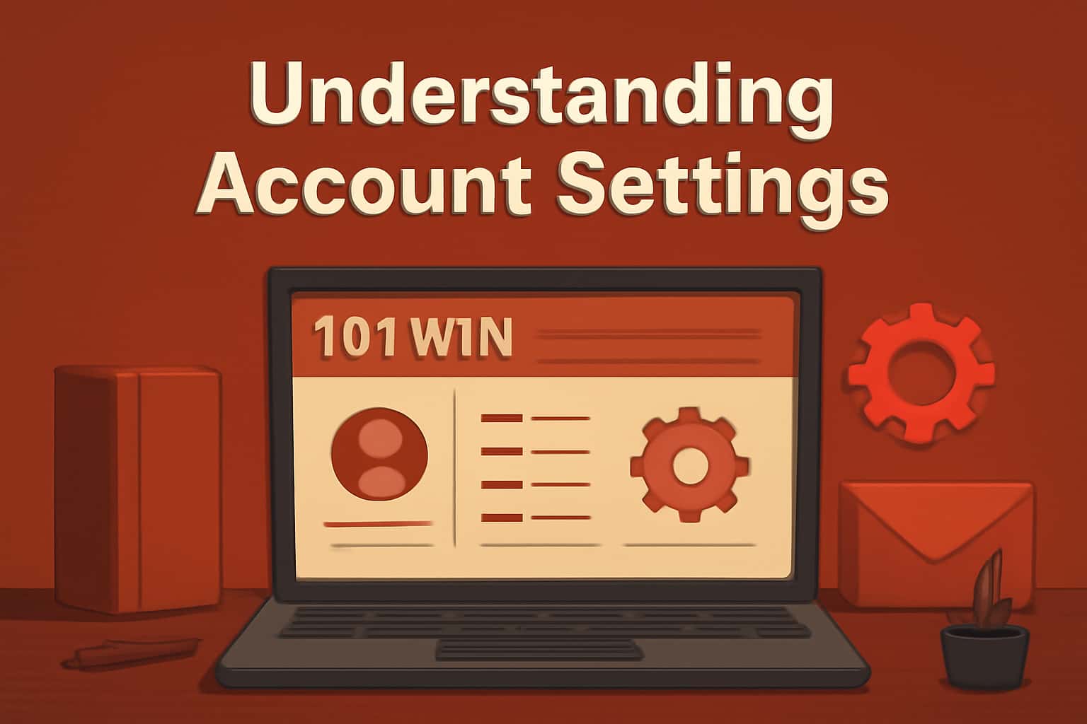 An informative representation of 101 Win Account Settings.